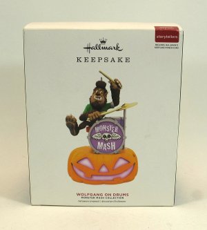 Monster Mash Wolfgang On Drums Hallmark Keepsake Ornament