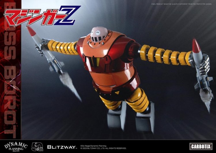 Mazinger Z Carbotix Boss Borot 8 inch Figure By Blitzway Mazinger 