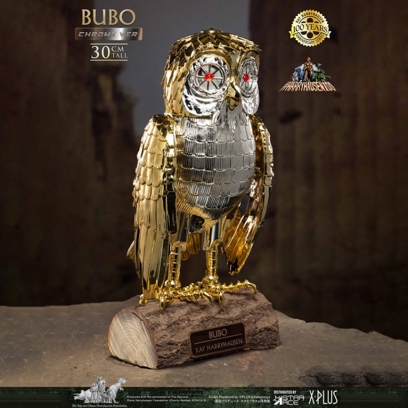 Clash Of The Titans Bubo Deluxe Life-Size Prop Replica Chrome Version - Click Image to Close