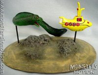 Yellow Submarine and Serpent Resin Model Assembly Kit