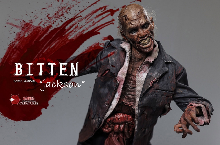 Bitten Jackson Zombie 1/6 Scale Figure by Asmus - Click Image to Close