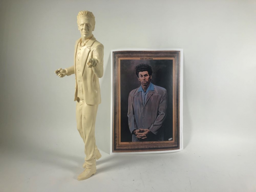 Seinfeld Kramer Michael Richards 15" Resin Model Figure - Click Image to Close