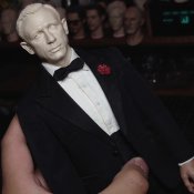 Black James Suit with Head 1/6 Scale Figure