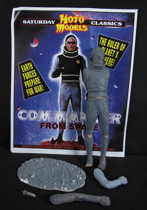 Godzilla Commander From Planet X 1/8 Scale Model ORIGINAL SCULPT - Click Image to Close