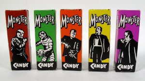 Universal Monsters Vintage Halloween Candy Set World Candy Company NY