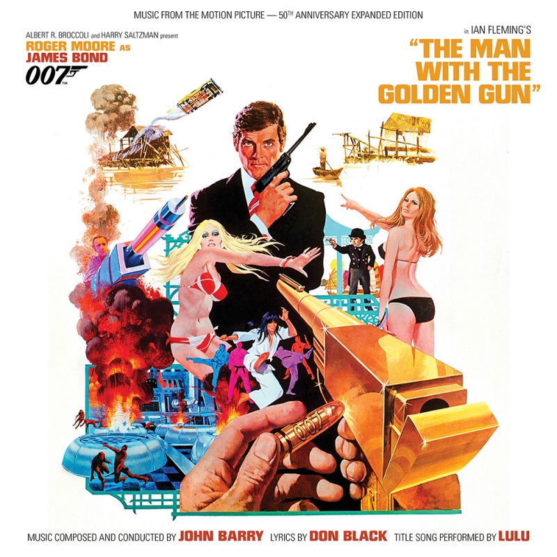 Man With the Golden Gun 1974 Soundtrack CD John Barry 2 Disc Set - Click Image to Close