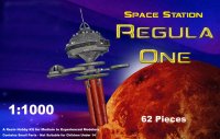 Regula 1 Space Station 1982 1/1000 Scale Model Kit