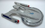 Star Trek The Next Generation Akira Class Starship Replica 12 Inch Long Built and Painted Model