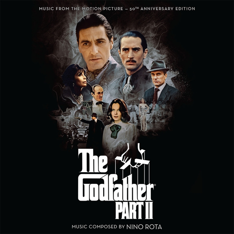 Godfather Part II 50th Anniversary Soundtrack CD Nino Rota - Click Image to Close