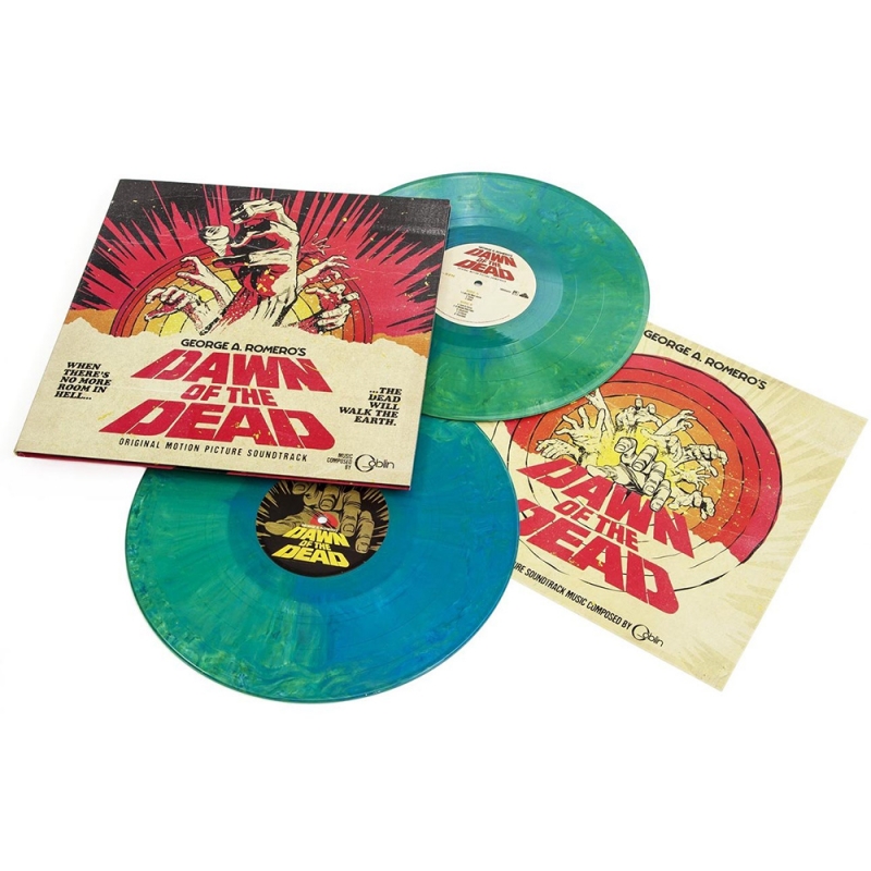 Dawn of the Dead 1978 Soundtrack Vinyl LP by Goblin Limited Colored Vinyl 2 LP Set - Click Image to Close