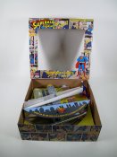 Superman Schylling Superman Leaps and Superman Express Litho Tin Wind-up Toy Set