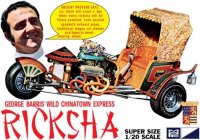 George Barris Wild Chinatown Express Ricksha Show Rod 1/20 Scale Model Kit by MPC