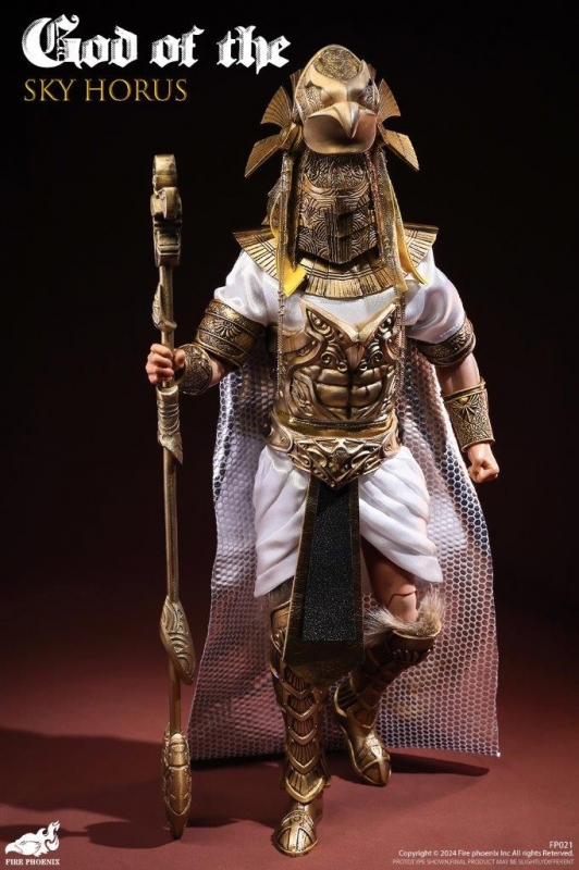 Pharaoh’s Guardian God of the Sky Horus 1/6 Scale Figure Diecast Metal Alloy Parts - Click Image to Close