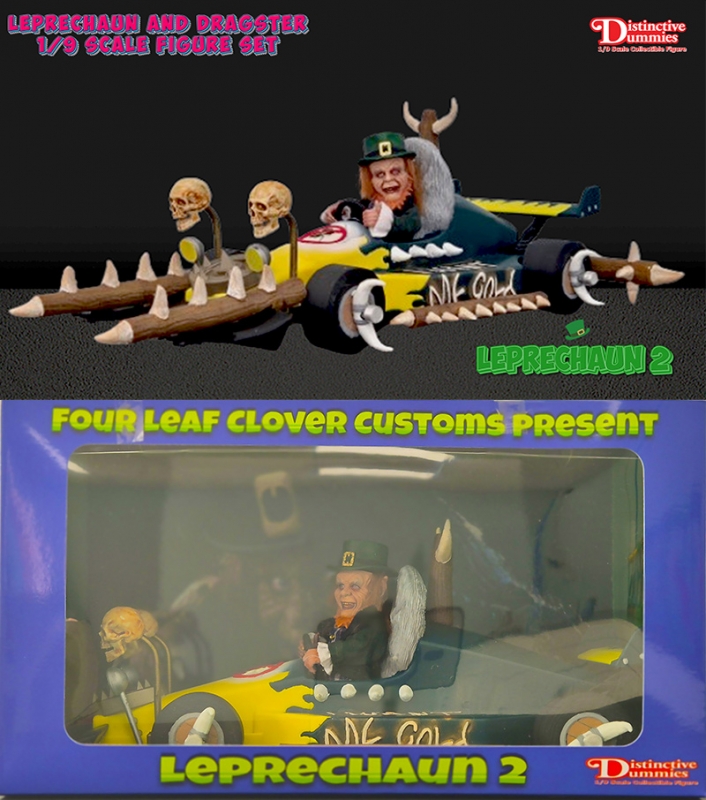 Leprechaun 2 with Dragster 1/9 Scale Figure Set - Click Image to Close