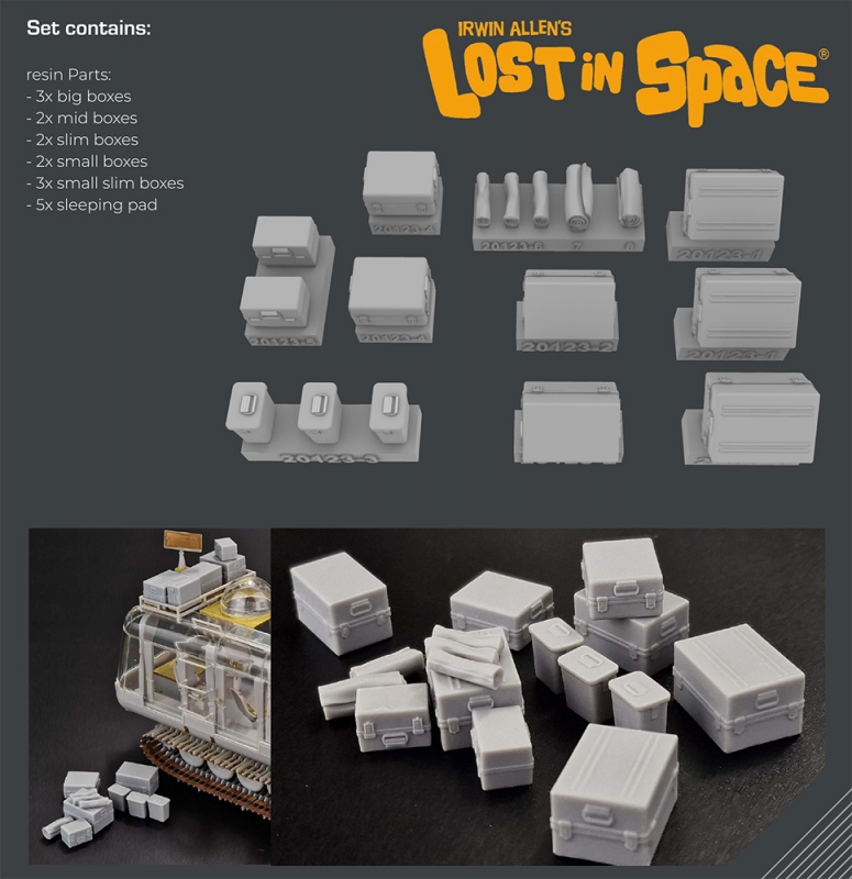 Lost In Space 1/35 Scale Chariot Accessory Resin Parts - Click Image to Close