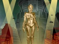 Metropolis Maschinenmensch (Gold Color Edition) 1/4 Scale Statue