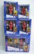 Space: 1999 Complete Action Figure Collection by Sixteen 12, Alan Carter with Moon Buggy, Victor Bergman, Paul Morrow, Commander Koenig and Koenig Special Edition