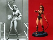 Mistress Of The Whip Magic Christian 1/6 Scale Female Figure Model Kit