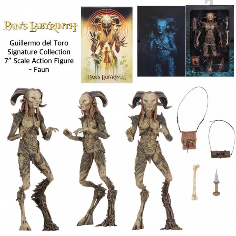 Pan’s Labyrinth Faun Guillermo del Toro Signature Collection 7" Scale Figure - Click Image to Close