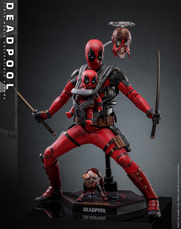 Deadpool & Wolverine Deadpool 1/6 Scale Figure by Hot Toys - Click Image to Close