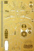 Star Wars Millennium Falcon Cockpit Photoetch for DeAgostini Model Kit