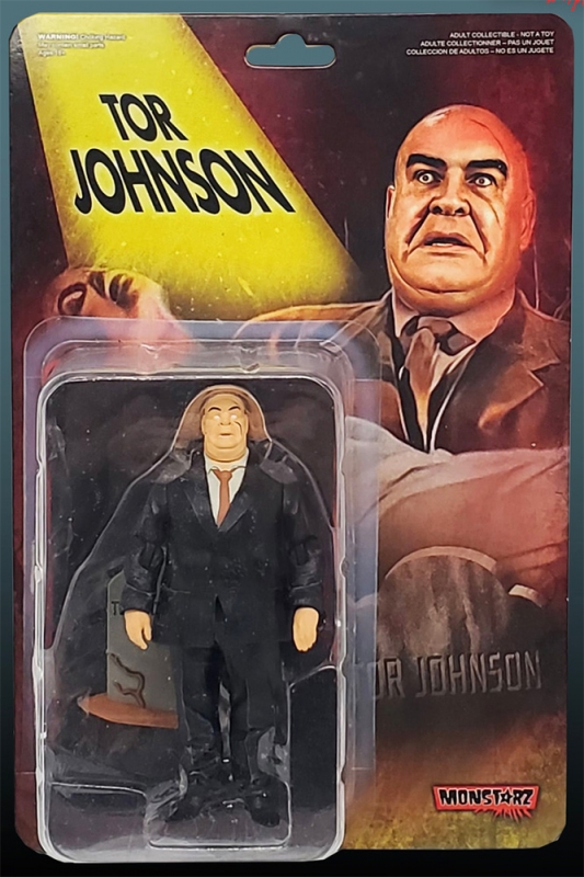 Tor Johnson Color 3.75" Scale Retro Action Figure - Click Image to Close