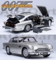 James Bond Goldfinger Aston Martin DB5 1/18 Scale Diecast Replica (BEST VERSION EVER)