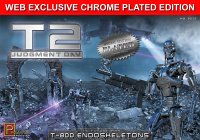Terminator 2 T-800 Endoskeletons Diorama 1/32 LIMITED CHROME EDITION