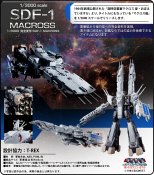 Macross Robotech SDF-1 1/3000 Scale Perfect Transformed Figure by Arcadia