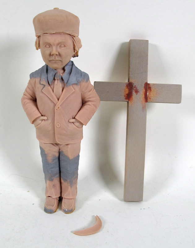 Omen 1976 Damien 1/6 Scale Figure Master Sculpture - Click Image to Close