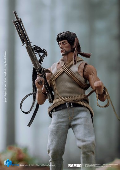 Rambo: First Blood - Rambo 1:12 Scale Action Figure - HIYA TOYS - Hobby One