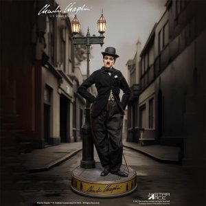 Charlie Chaplin 1/4 Scale Deluxe Statue by Star Ace