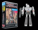 Transformers Deluxe Megatron 7" Figure in Retro VHS Packaging