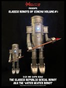 Classic Robots Of Cinema Vol 1 Republic Serial Water Heater Robot 1/6 W Lights Figure