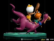 Flintstones Dino, Pebbles and Bamm-Bamm 1/10 Scale Statue by Iron Studios