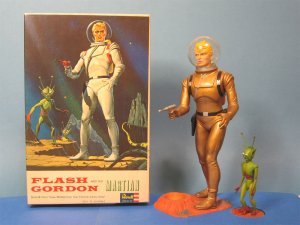 Flash Gordon and Alien 1965 1/8 Scale Model Kit Revell Re-Issue