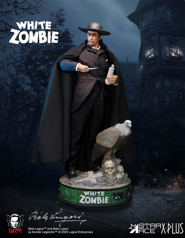 White Zombie 1932 Murder Legendre 1/4 Scale Statue Deluxe Version Bela Lugosi - Click Image to Close