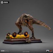 Jurassic Park Icons T-Rex Attack Statue By Iron Studios