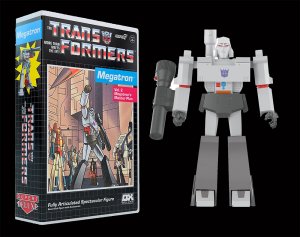 Transformers Deluxe Megatron 7" Figure in Retro VHS Packaging