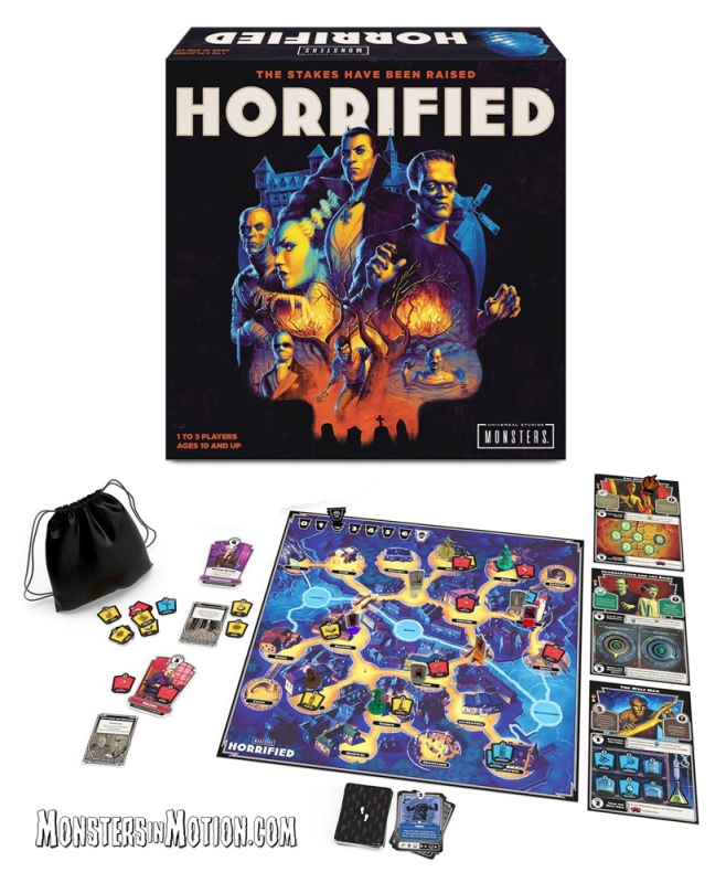 Universal Monsters Horrified Tabletop Board Game - Click Image to Close