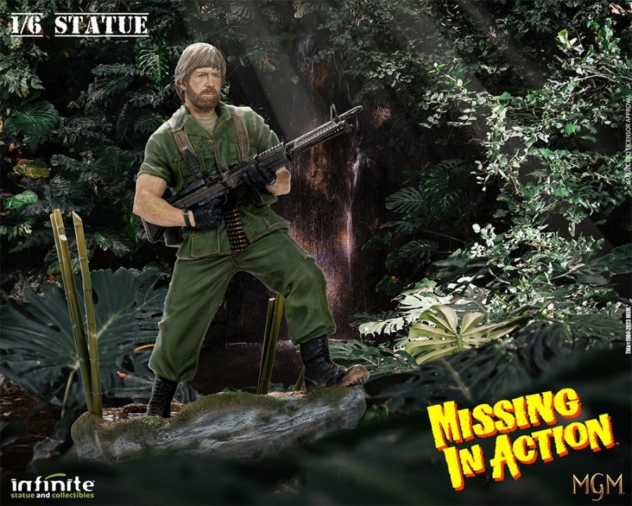 Missing in Action 1984 Chuck Norris 1/6 Scale Statue - Click Image to Close