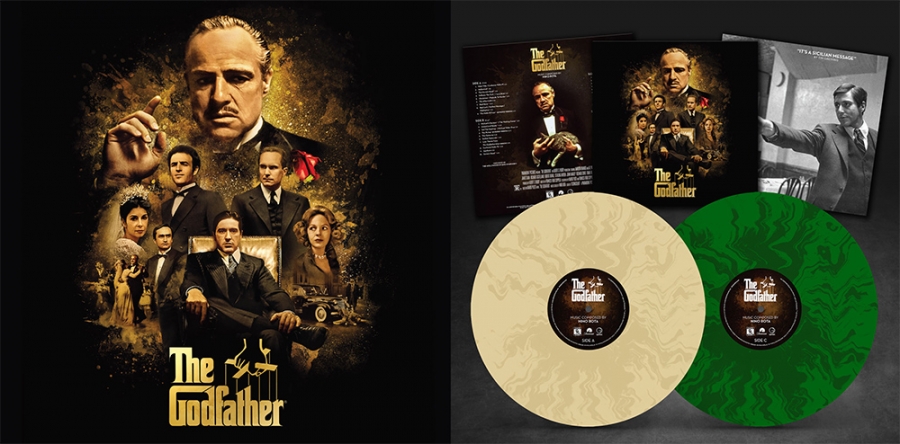 Godfather, The 1972 Soundtrack LP 2-Disc Set Nino Rota LIMITED EDITION - Click Image to Close