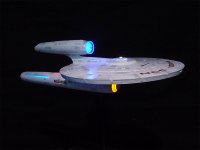 Star Trek U.S.S. Kelvin Starship 1/1000 Scale Model Light Kit