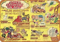 Super Saturday on ABC 1969 10" x 14" Metal Sign