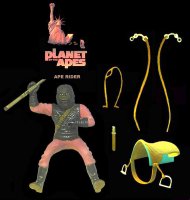 Planet Of The Apes ADDAR Outlaw Mustang CONVERSION Resin Model Kit