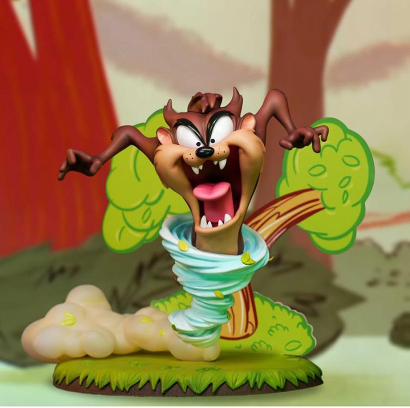 Tasmanian Devil Looney Tunes Snapshot Gallery Figurine - Click Image to Close