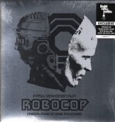 Robocop Soundtrack Vinyl LP Basil Poledouris 2 LP SET Limited Chrome Cover and Colored Vinyl
