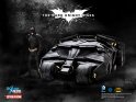 Batman Dark Knight Rises 1/9 Scale Batman and Tumbler Batmobile Painted Model Kit by Dragon