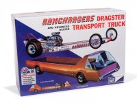 Ramchargers Dragster & Transporter Truck 1/25 Scale Model Kit by MPC