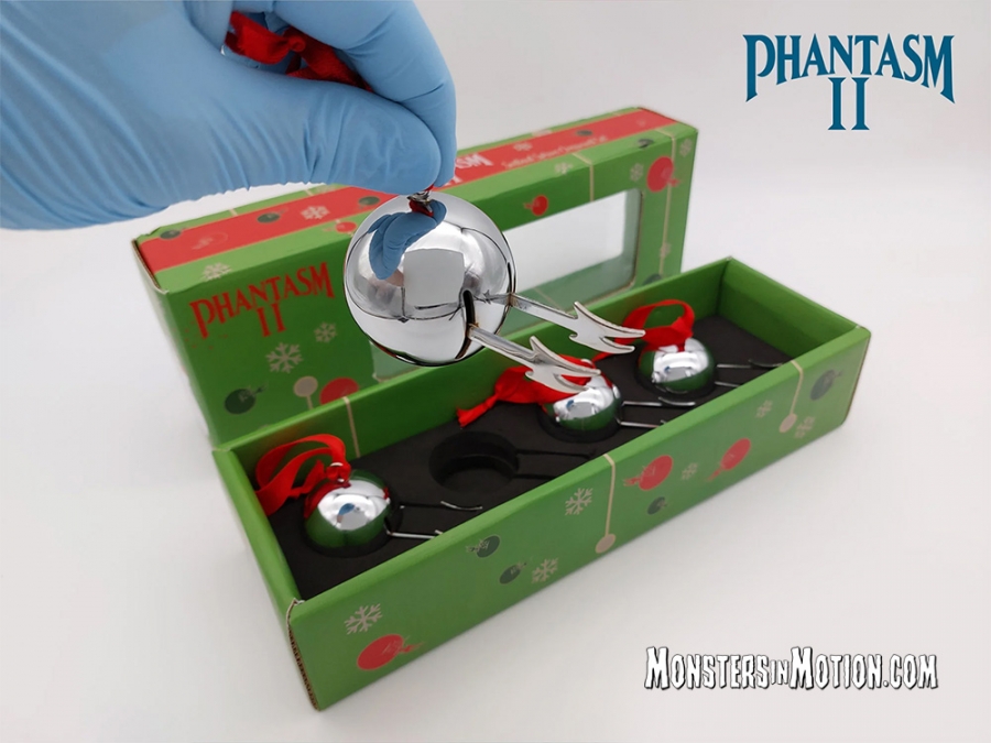 Phantasm II Sentinel Sphere Ornament Set (Made of Metal) LIMITED EDITION - Click Image to Close